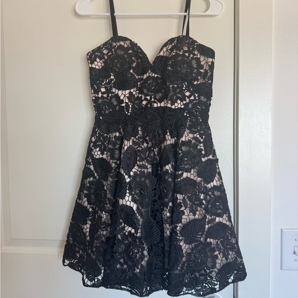 Black Lace Dress